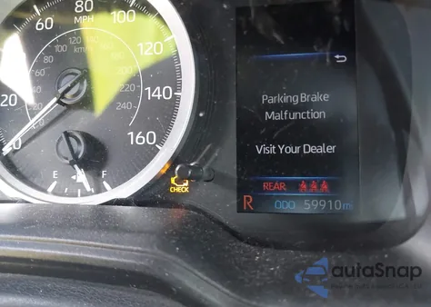 2021 Toyota Corolla Le z USA, uszkodzony, nr VIN 5YFEPMAE3MP166799